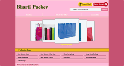 Desktop Screenshot of bhartipackers.in